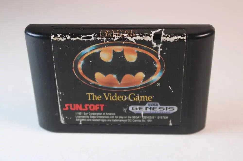 Batman The Video Game (Sega Genesis) Authentic, Game Only, Tested/works